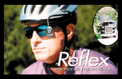 cycleaware reflex bicycle helmet mirror